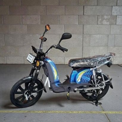 صورة دراجة كهربائية 60 فولت بمقعد واحد عريض بكفرات مقاس 22